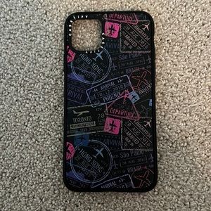 Casetify travel stamps case